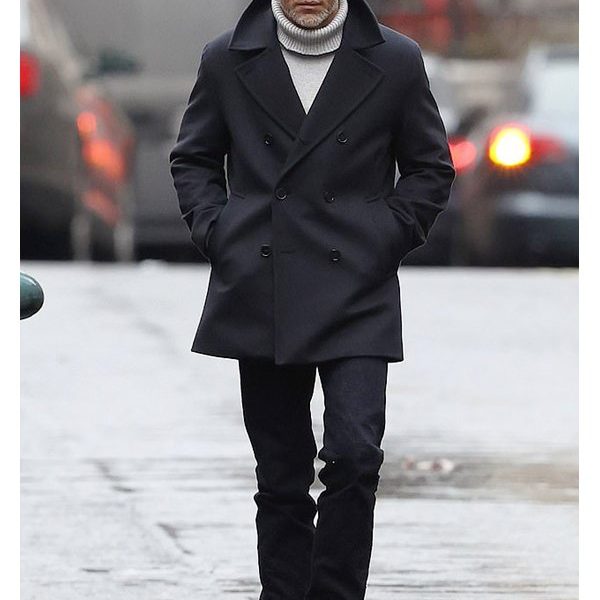 Chris Pine Pea coat