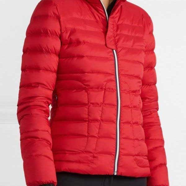 Womens Red Puffer Jacket