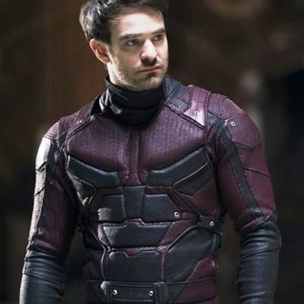 Daredevil Charlie Cox Leather Jacket
