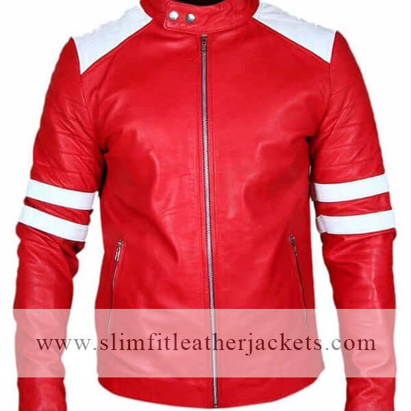 Fight Club Brad Pitt Leather Coat