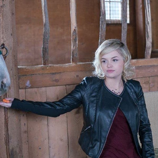 Jessica Amlee Black Leather Jacket