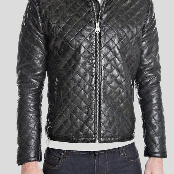 Quilted Leather Jacket