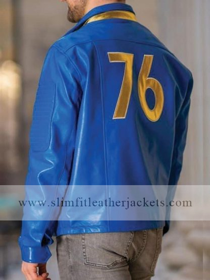 Vault Fallout 76 Leather Jacket