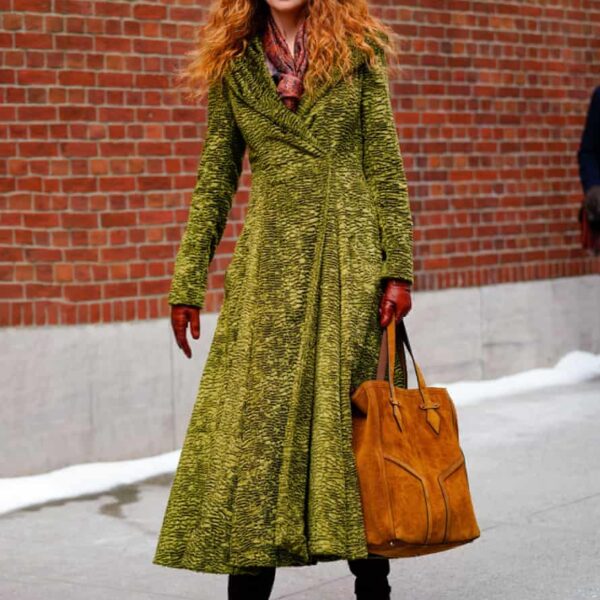 Nicole Kidman Green Coat