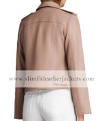 Arrow Willa Holland Pink Biker Jacket