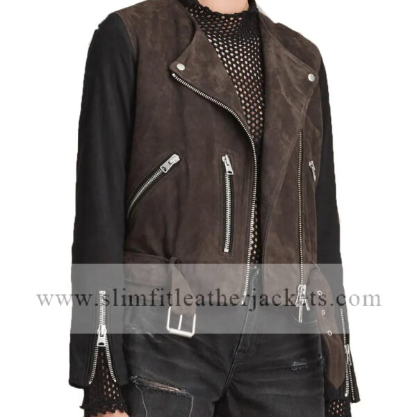 Arrow Black Siren Biker Jacket