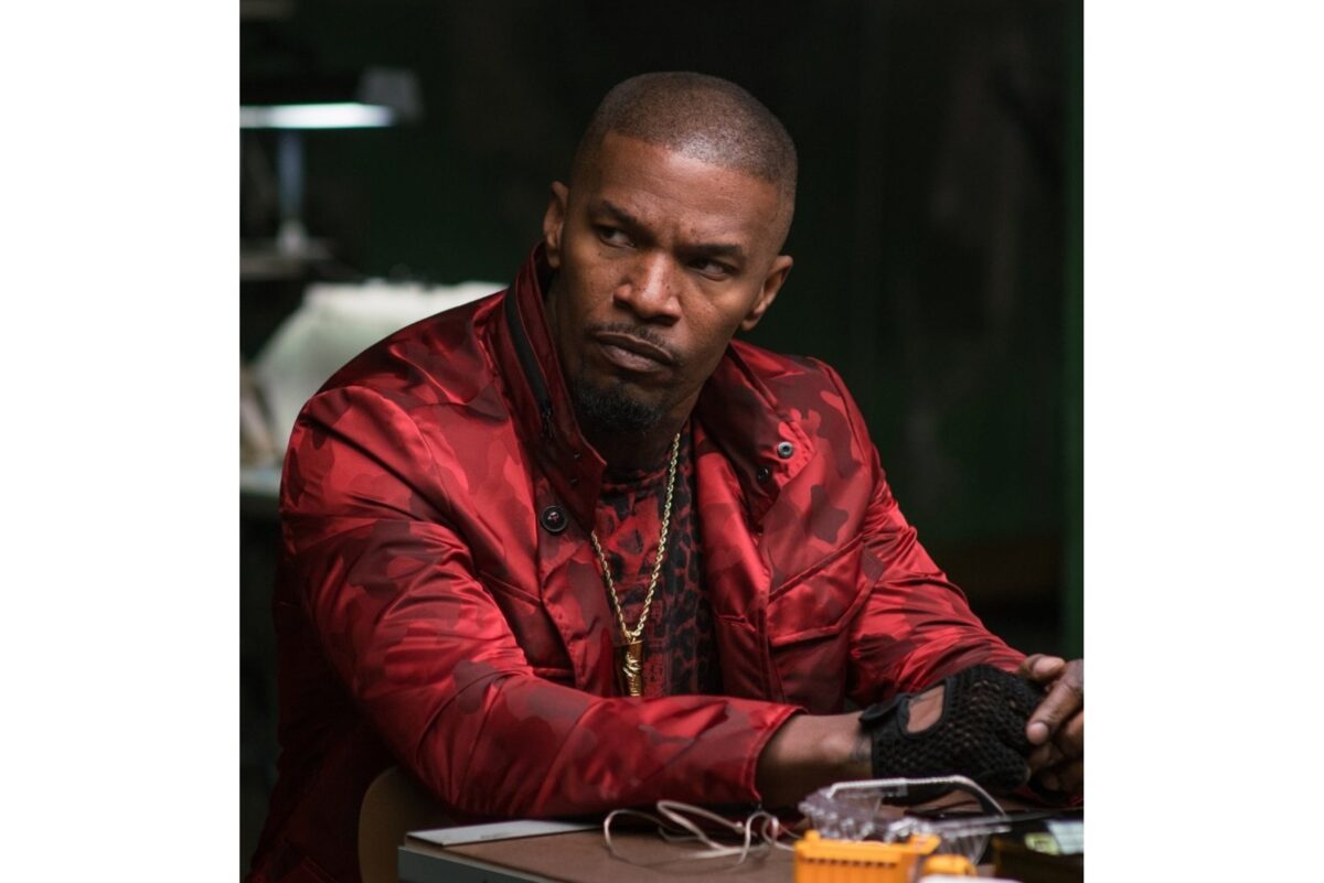 Bats Baby Driver Jamie Foxx Jacket