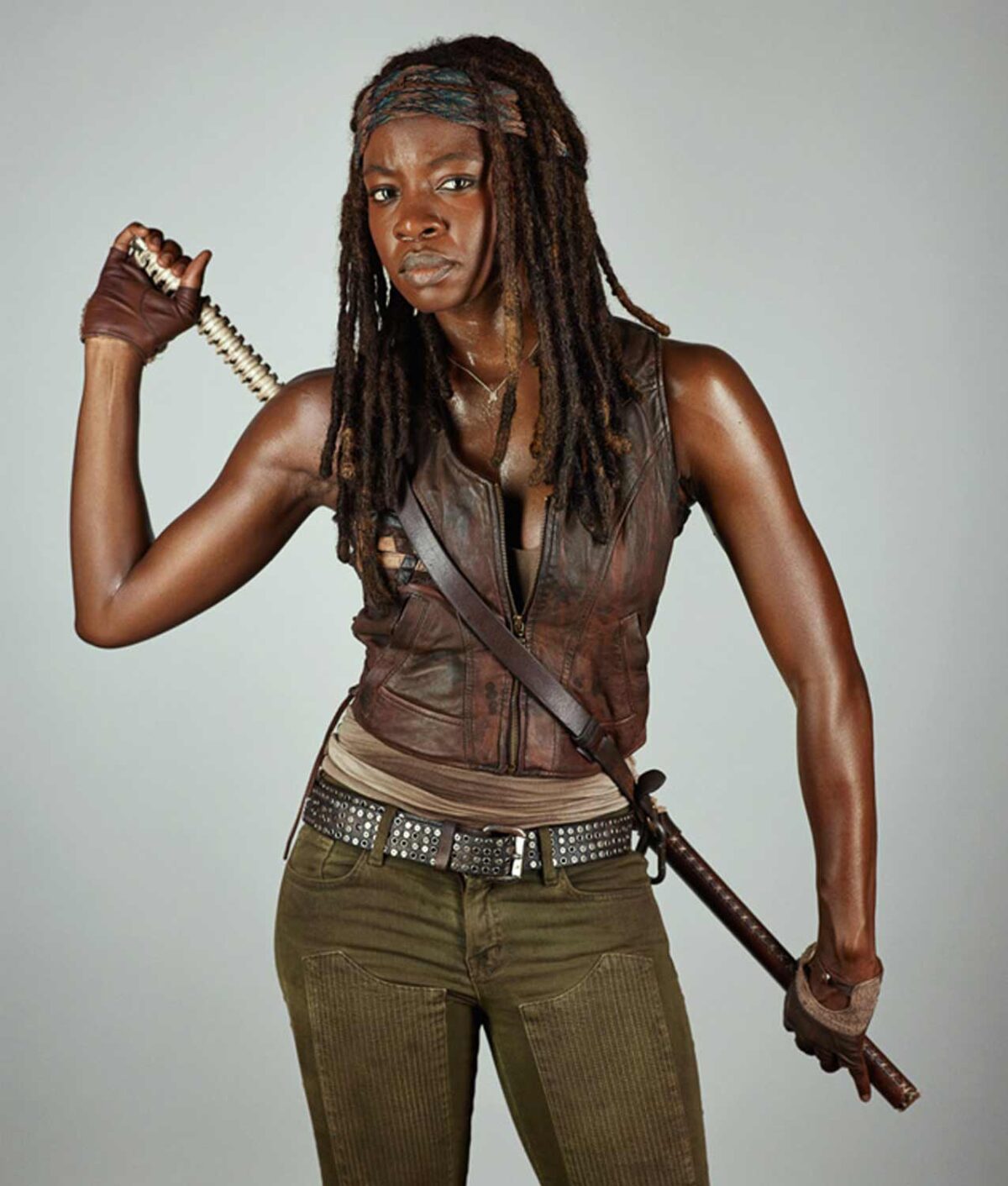 Michonne The Walking Dead Leather Vest