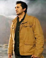 The Walking Dead Cliff Curtis Cotton Jacket